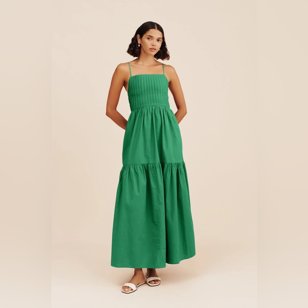POSSE ALEXIS DRESS - TOPAZ GREEN - XS - NWT